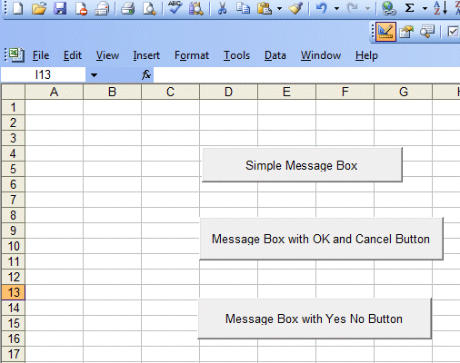 Excel Vba Dialog Box To Select Range