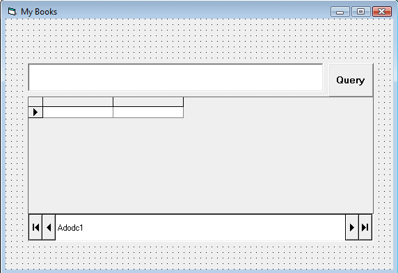 Writing Sql Statements In Vb6 Diet