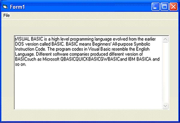 vb net 2010 read text file line by line