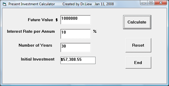 Annuity Investment Calculator - Modèle Professionnel