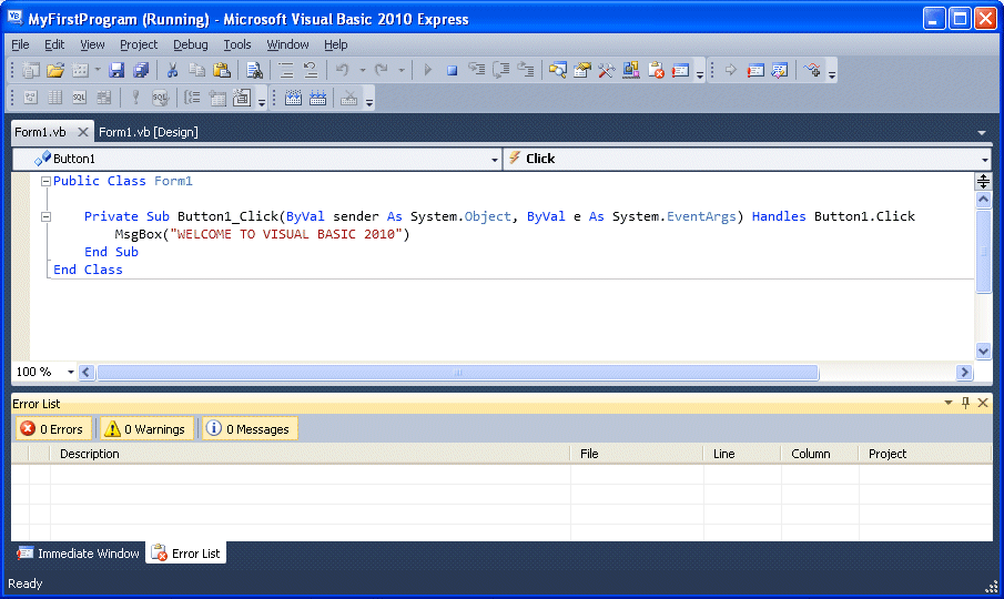 VB - O Visual Basic na copa do mundo 2010
