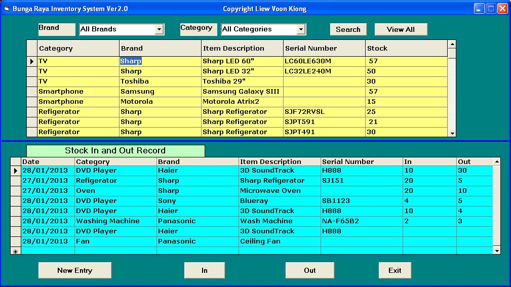 Visual Basic 6 Inventory Management System