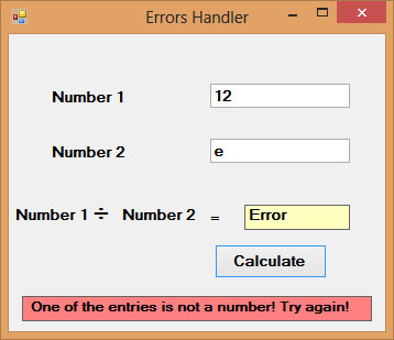 Visual Basic Exception - Tutlane