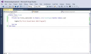 Visual Basic 2015 Lesson 4: Writing the Code - Visual Basic Tutorial