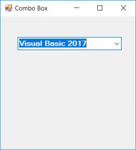 Visual Basic 2017 Lesson 6: Using List Box and Combo Box - Learn Visual ...